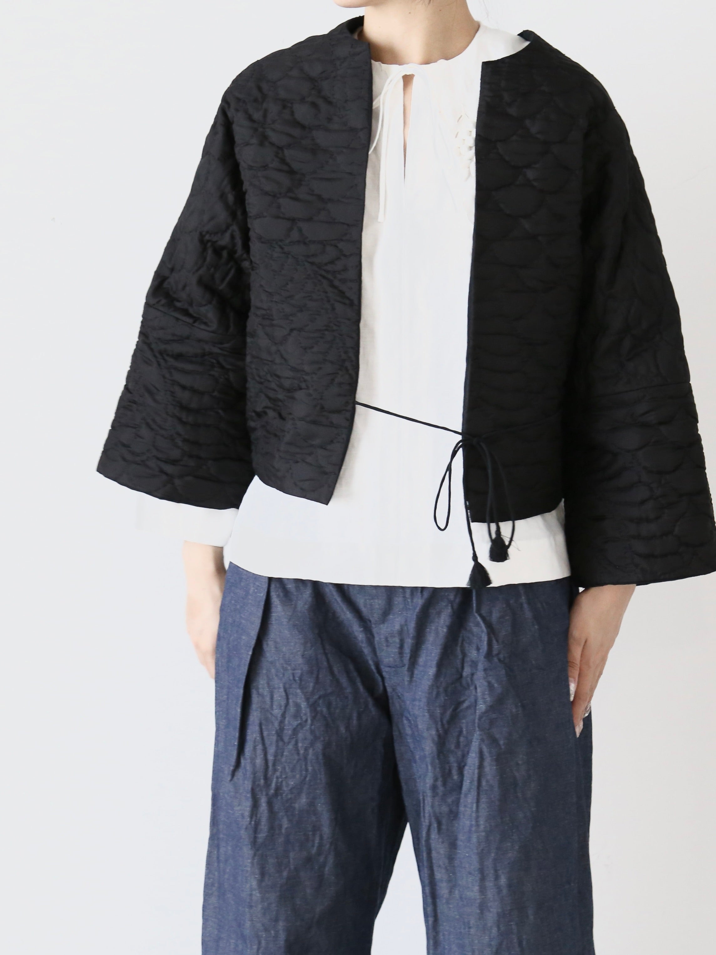 TOWAVASE  パーマネントトワヴァーズジャケット(シルク) [30-0018A]