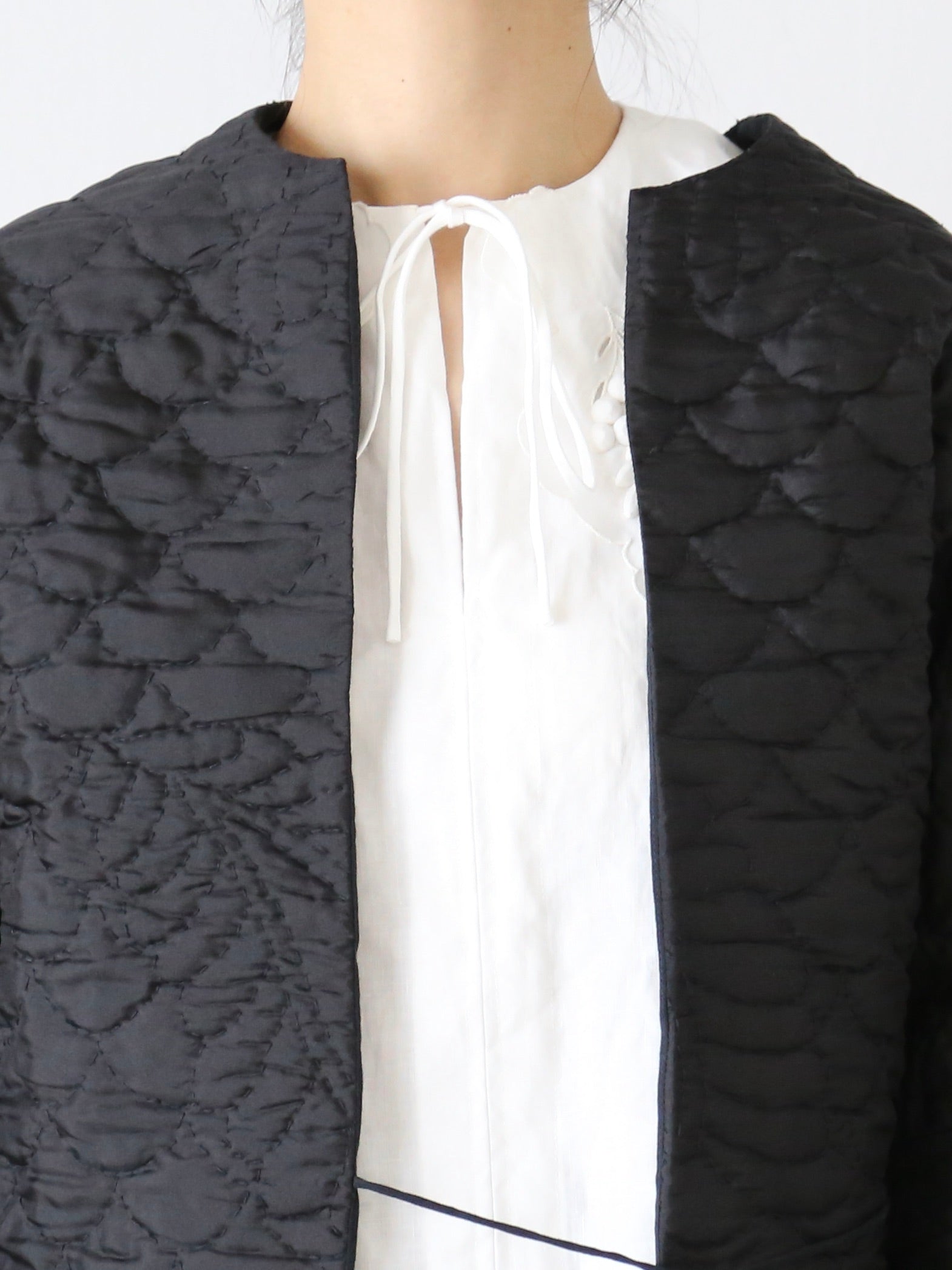 TOWAVASE  パーマネントトワヴァーズジャケット(シルク) [30-0018A]