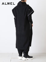 画像をギャラリービューアに読み込む, ALWEL フリースストールポンチョ[FLEECE-13]
