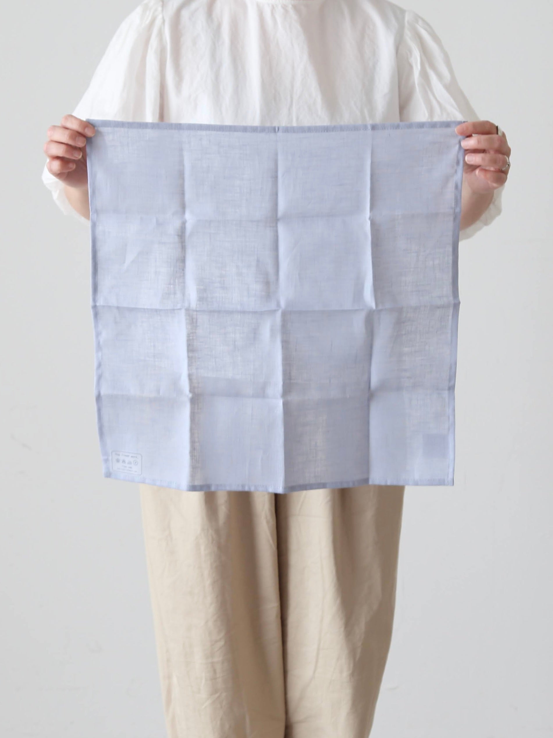 fog linen work リネンハンカチ [LBH125] – CREER