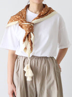 画像をギャラリービューアに読み込む, BUNON タッセルスカーフ [BN2610]
