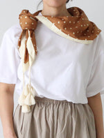 画像をギャラリービューアに読み込む, BUNON タッセルスカーフ [BN2610]
