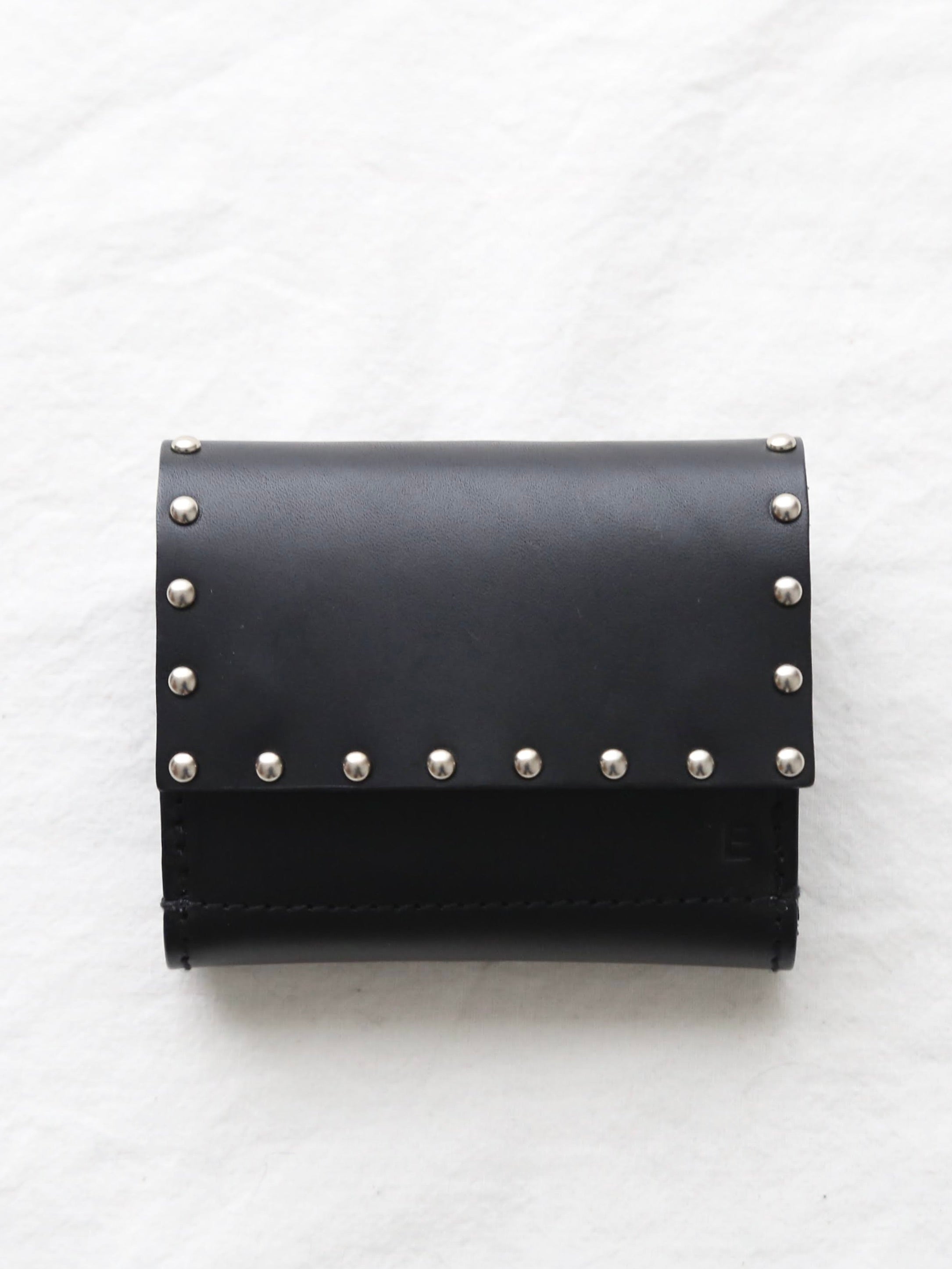 ebagos 三つ折りサイフ オイルショルダー(カシメ＋素押し) [35625]