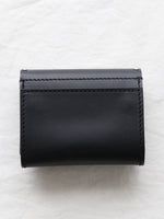 画像をギャラリービューアに読み込む, ebagos 三つ折りサイフ オイルショルダー(カシメ＋素押し) [35625]
