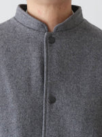 画像をギャラリービューアに読み込む, Veritecoeur ウールフラノブルゾン [VC-2791]
