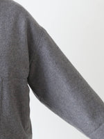 画像をギャラリービューアに読み込む, Veritecoeur ウールフラノブルゾン [VC-2791]
