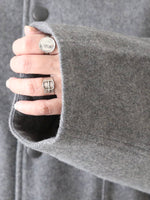 画像をギャラリービューアに読み込む, Veritecoeur ウールフラノブルゾン [VC-2791]
