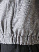 画像をギャラリービューアに読み込む, Veritecoeur ウールフラノブルゾン [VC-2791]
