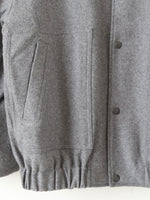 画像をギャラリービューアに読み込む, Veritecoeur ウールフラノブルゾン [VC-2791]
