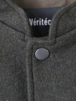 画像をギャラリービューアに読み込む, Veritecoeur ウールフラノブルゾン [VC-2791]
