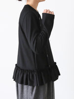 画像をギャラリービューアに読み込む, noir kei ninomiya ウール天竺ニット [3P-T017-051]
