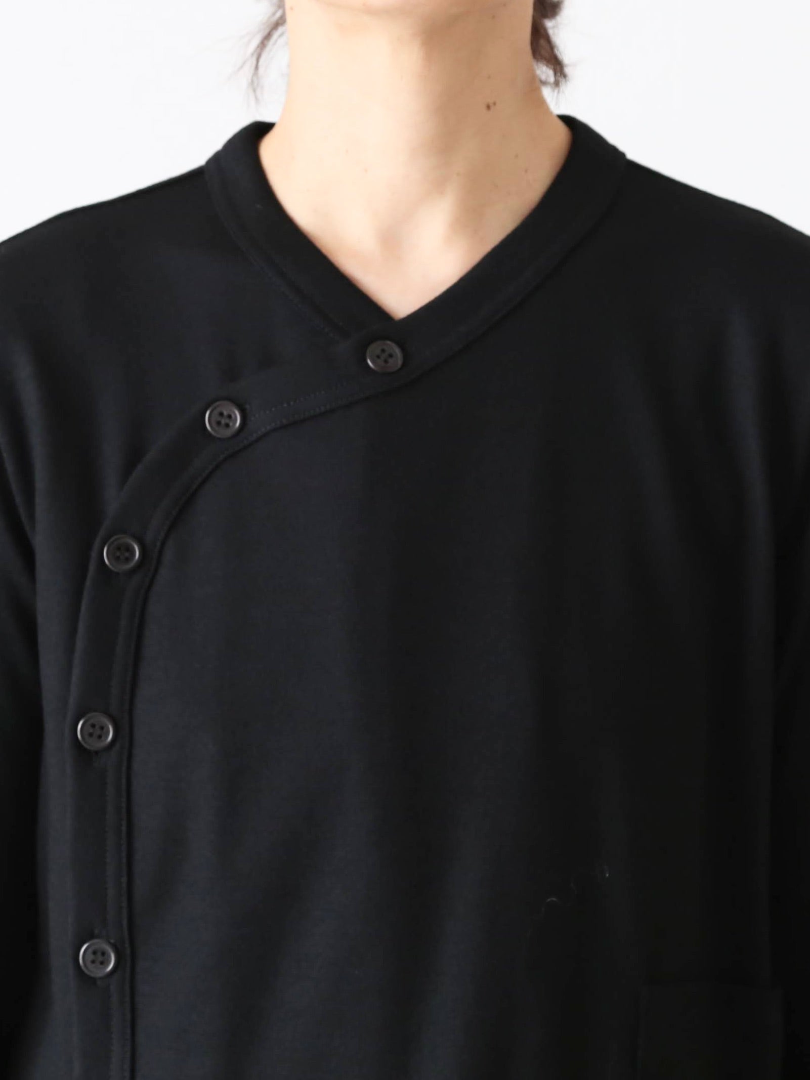 noir kei ninomiya ウール天竺ニット [3P-T017-051]