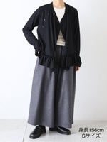 画像をギャラリービューアに読み込む, noir kei ninomiya ウール天竺ニット [3P-T017-051]
