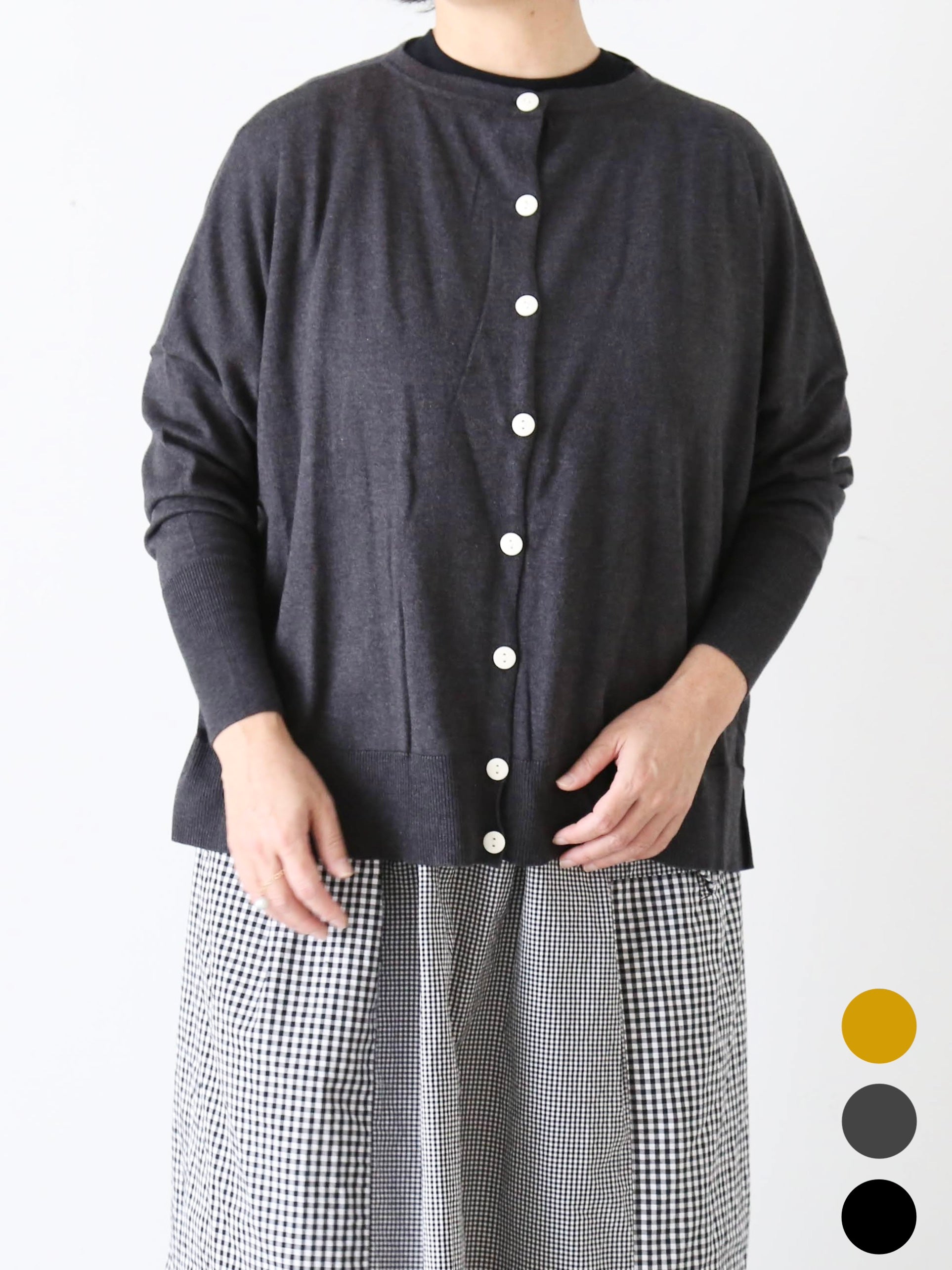 Veritecoeur 5カラー2WAYカーディガン [ST-122]