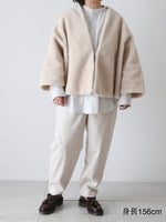 画像をギャラリービューアに読み込む, TOUJOURS ショールジャケット [TM43SJ02]
