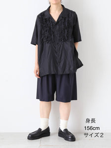 TOUJOURS 2インプリーツ ショーツ ウール100% スーパー120s 春夏 – CREER