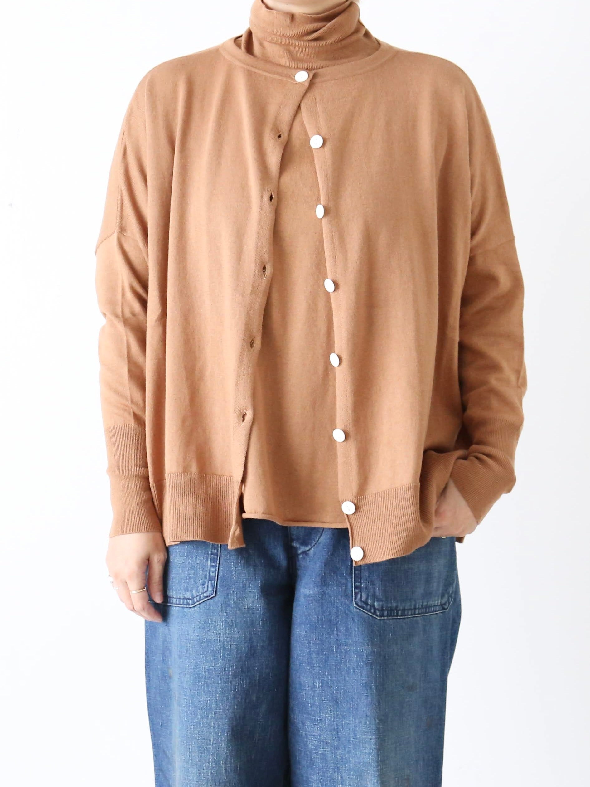 Veritecoeur 5カラー2WAYカーディガン [ST-122]