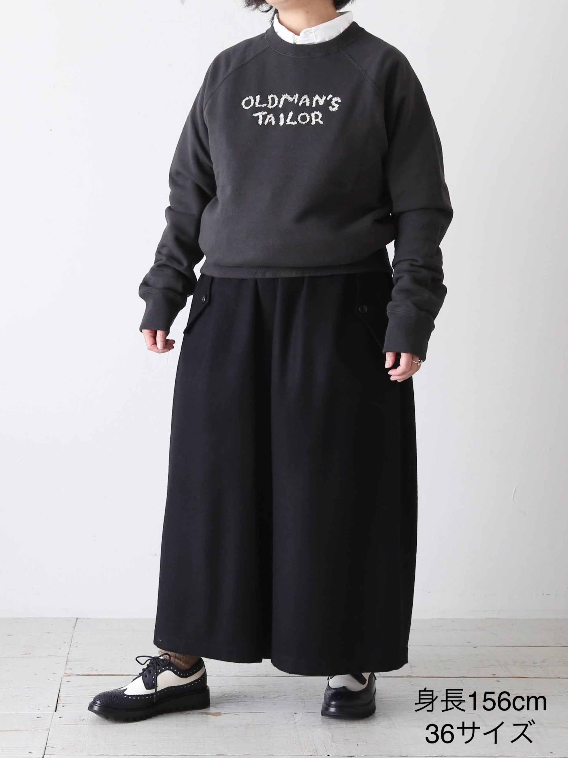 OLDMAN'S TAILOR OMT エンブロイダリースウェット[m1333]