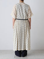 Load image into Gallery viewer, TOUJOURS Half Sleeve Pleated Cache-Coeur Dress [TM44LD05]

