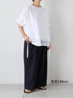 Load image into Gallery viewer, TOUJOURS Hem Dot Lace Dickey [YM44WV01]
