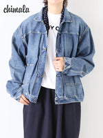 Load image into Gallery viewer, chimala Selvedge Denim Short Jacket [CS40-JT-12]
