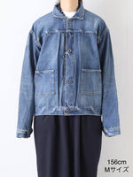 Load image into Gallery viewer, chimala Selvedge Denim Short Jacket [CS40-JT-12]
