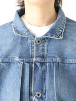 Load image into Gallery viewer, chimala Selvedge Denim Short Jacket [CS40-JT-12]
