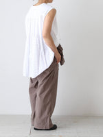 Load image into Gallery viewer, TOUJOURS Sleeveless Combination T-shirt [FM44ZT07]
