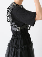 画像をギャラリービューアに読み込む, noir kei ninomiya  合成皮革ベスト [3P-V002-051]
