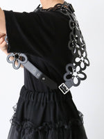 画像をギャラリービューアに読み込む, noir kei ninomiya  合成皮革ベスト [3P-V002-051]
