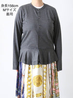 画像をギャラリービューアに読み込む, tao ウール天竺トップス [TP-T003-051]
