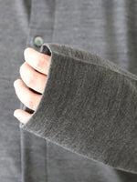 画像をギャラリービューアに読み込む, tao ウール天竺トップス [TP-T003-051]
