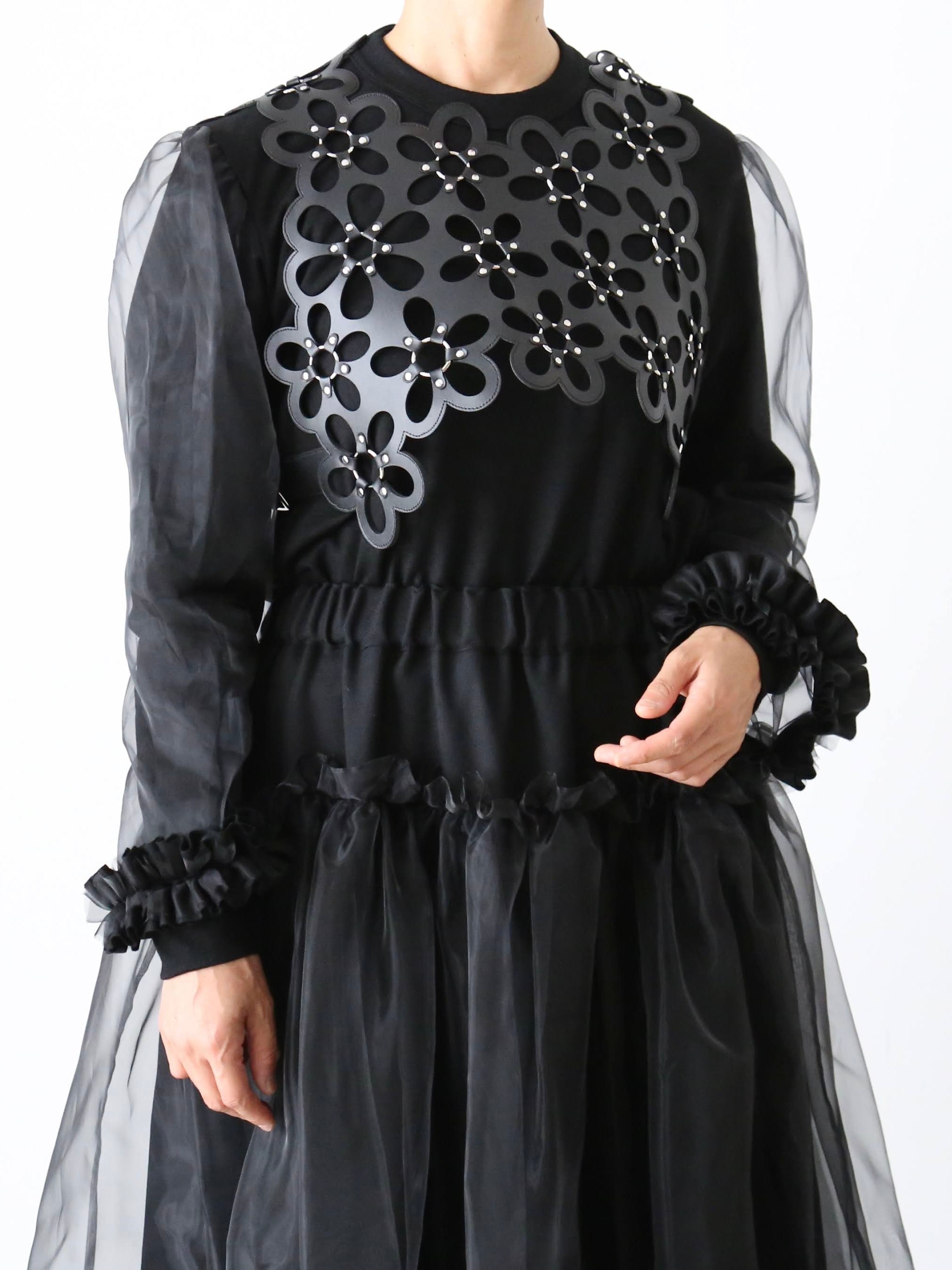 comme des garcons noir kei ninomiya 合成皮革 Noir Kei Ninomiya Comme De Garçons Copped Bike Jacket Faux