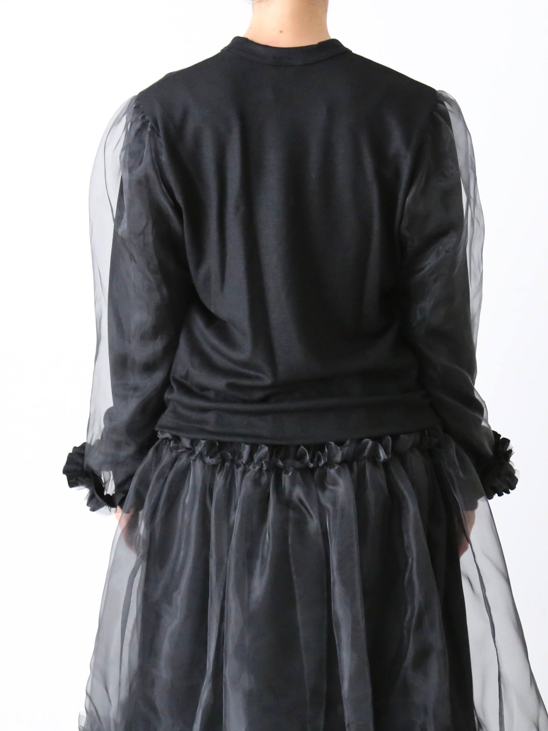 noir kei ninomiya オーガンジー スカート 2019AW noir kei ninomiya ナイロンチュールスカート [3N-S019-051] – CREER