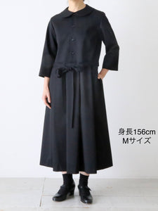 tao タオ コム デ ギャルソン ウールギャバ後染めワンピース – CREER