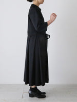 画像をギャラリービューアに読み込む, tao  ウールギャバ後染めワンピース [TC-O103-051]
