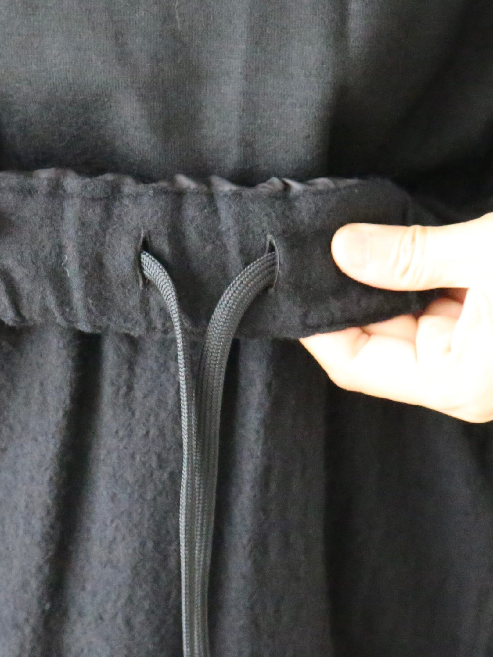 noir kei ninomiya ウールナイロンミルドスカート [3P-S007-051]