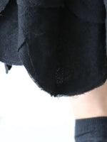 画像をギャラリービューアに読み込む, noir kei ninomiya ウールナイロンミルドスカート [3P-S007-051]
