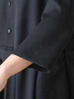 画像をギャラリービューアに読み込む, tao  ウールギャバ後染めワンピース [TC-O103-051]
