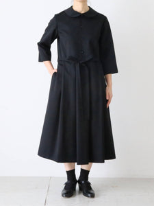 comme des garcons tao/ ウールギャバ　後染めワンピース tao タオ コム デ ギャルソン ウールギャバ後染めワンピース – CREER