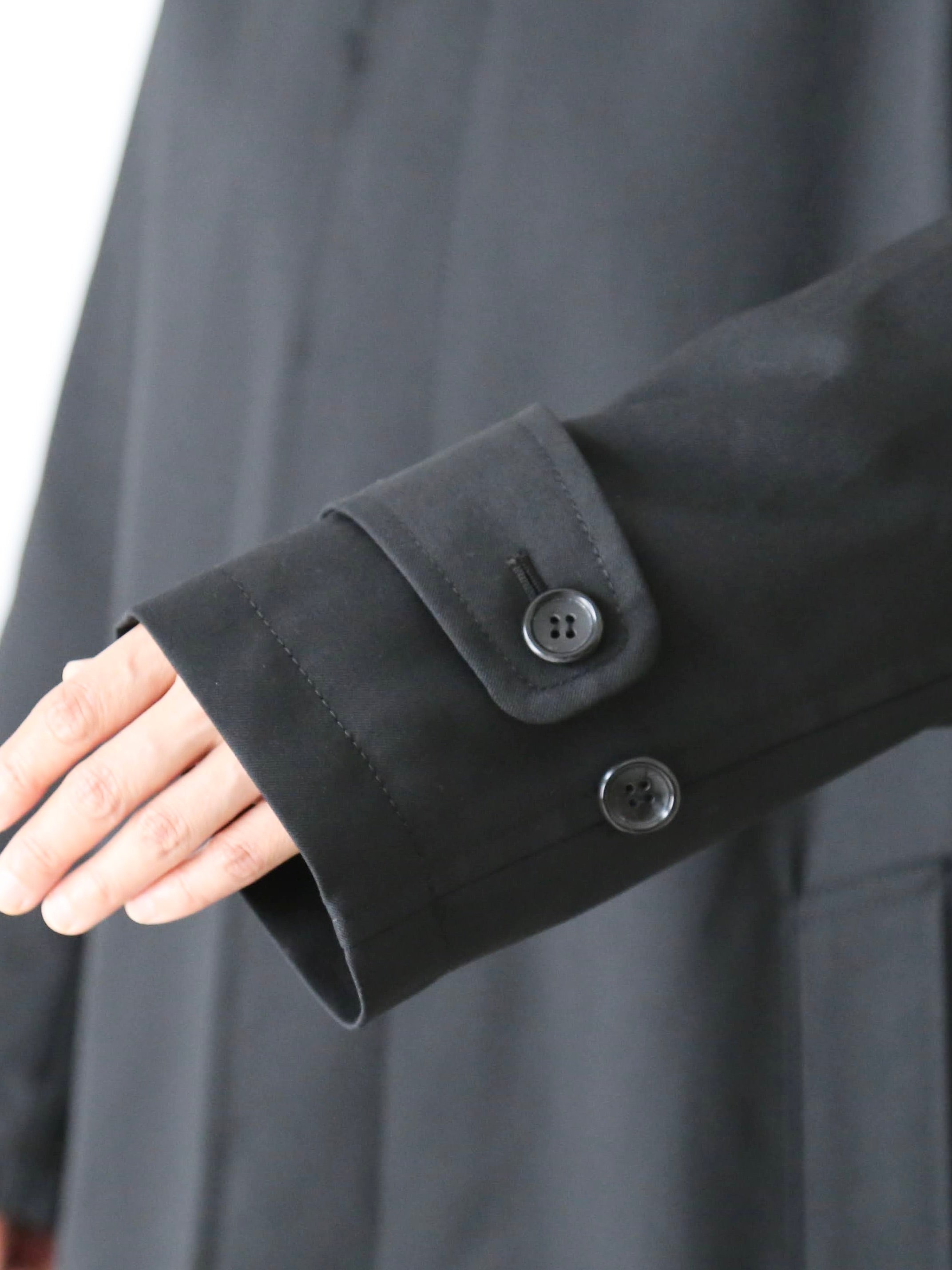 tao ウールエステルギャバ先染コート [TP-C001-051]