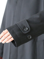 画像をギャラリービューアに読み込む, tao ウールエステルギャバ先染コート [TP-C001-051]
