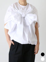 画像をギャラリービューアに読み込む, tao  綿ブロードブラウス [TQ-B017-051]
