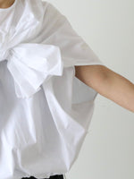 画像をギャラリービューアに読み込む, tao  綿ブロードブラウス [TQ-B017-051]
