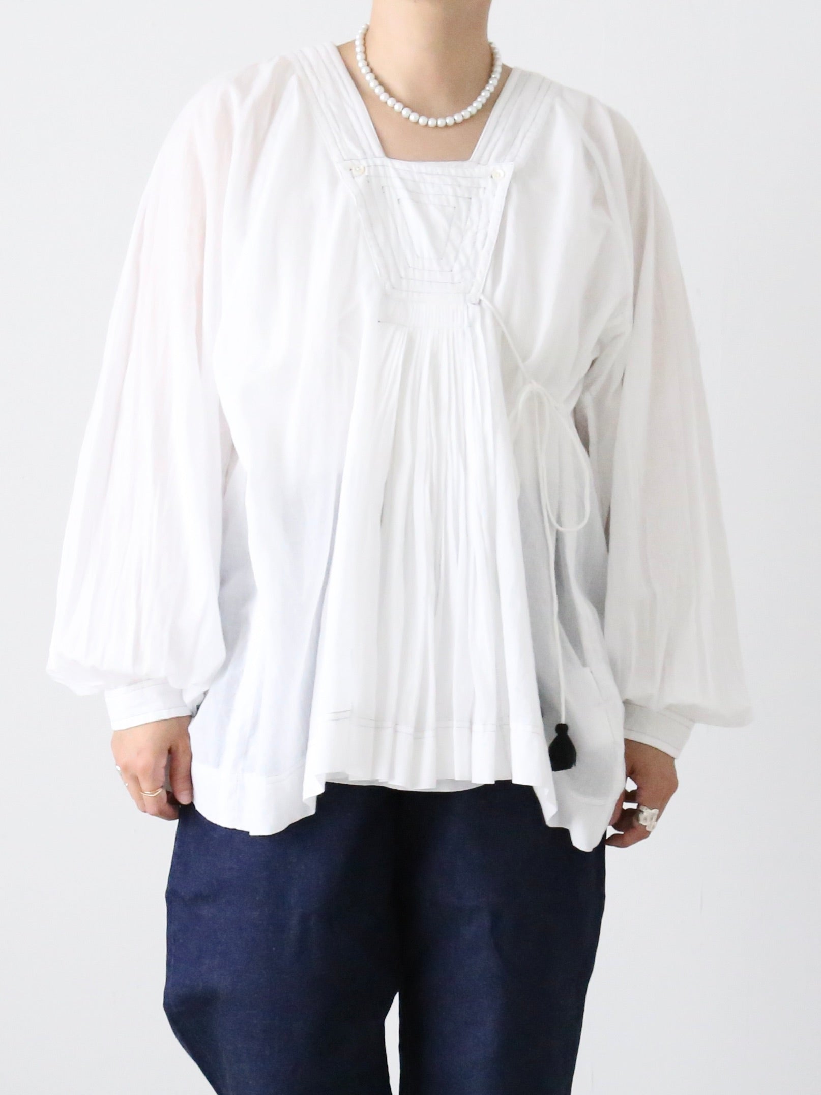 新品タグ付きTOWAVASE ローブ WHITE×YELLOW 新品タグ付きTOWAVASE