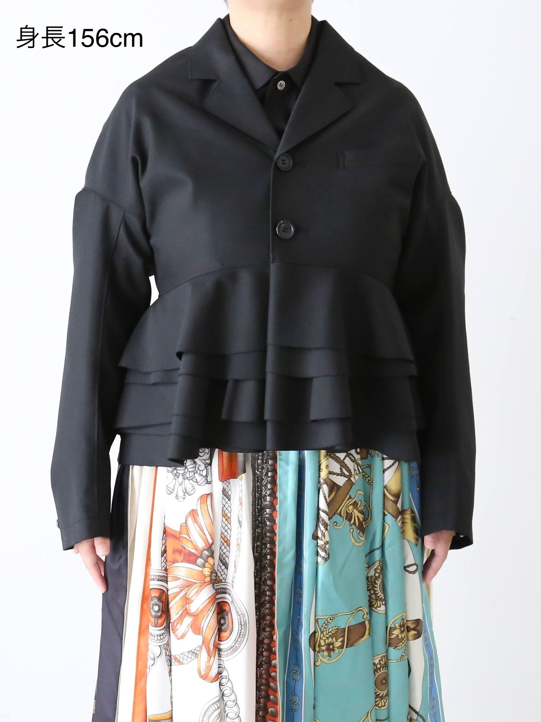 tao ウールエステルギャバ先染ジャケット [TP-J005-051]