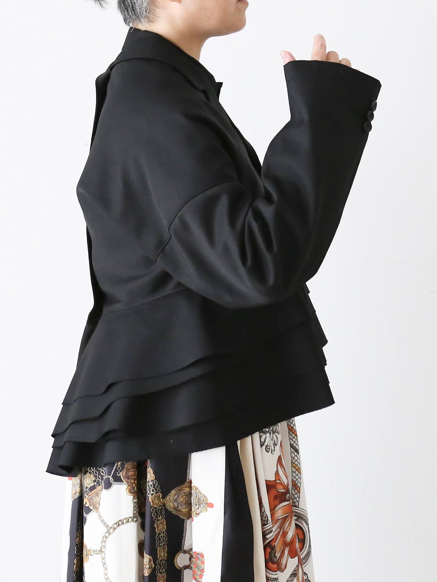 tao ウールエステルギャバ先染ジャケット [TP-J005-051]