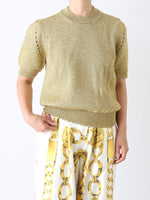 画像をギャラリービューアに読み込む, tao ラメリリヤーン天竺ニット [TP-N014-051]
