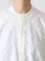 画像をギャラリービューアに読み込む, tao  綿天竺ドット柄カーディガン [TQ-N015-051]
