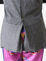 画像をギャラリービューアに読み込む, tao ウール天竺襟付きトップス [TP-T004-051]
